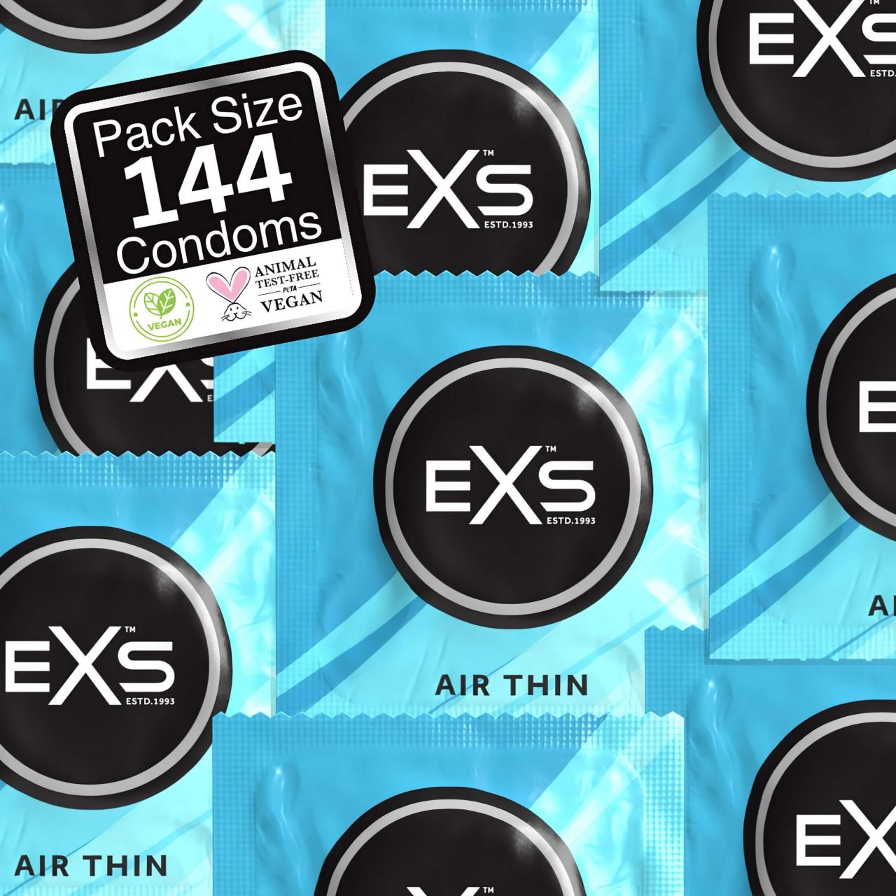 EXS Air Thin - latex óvszer (144 db) EXS Air Thin - latex óvszer (144 db)