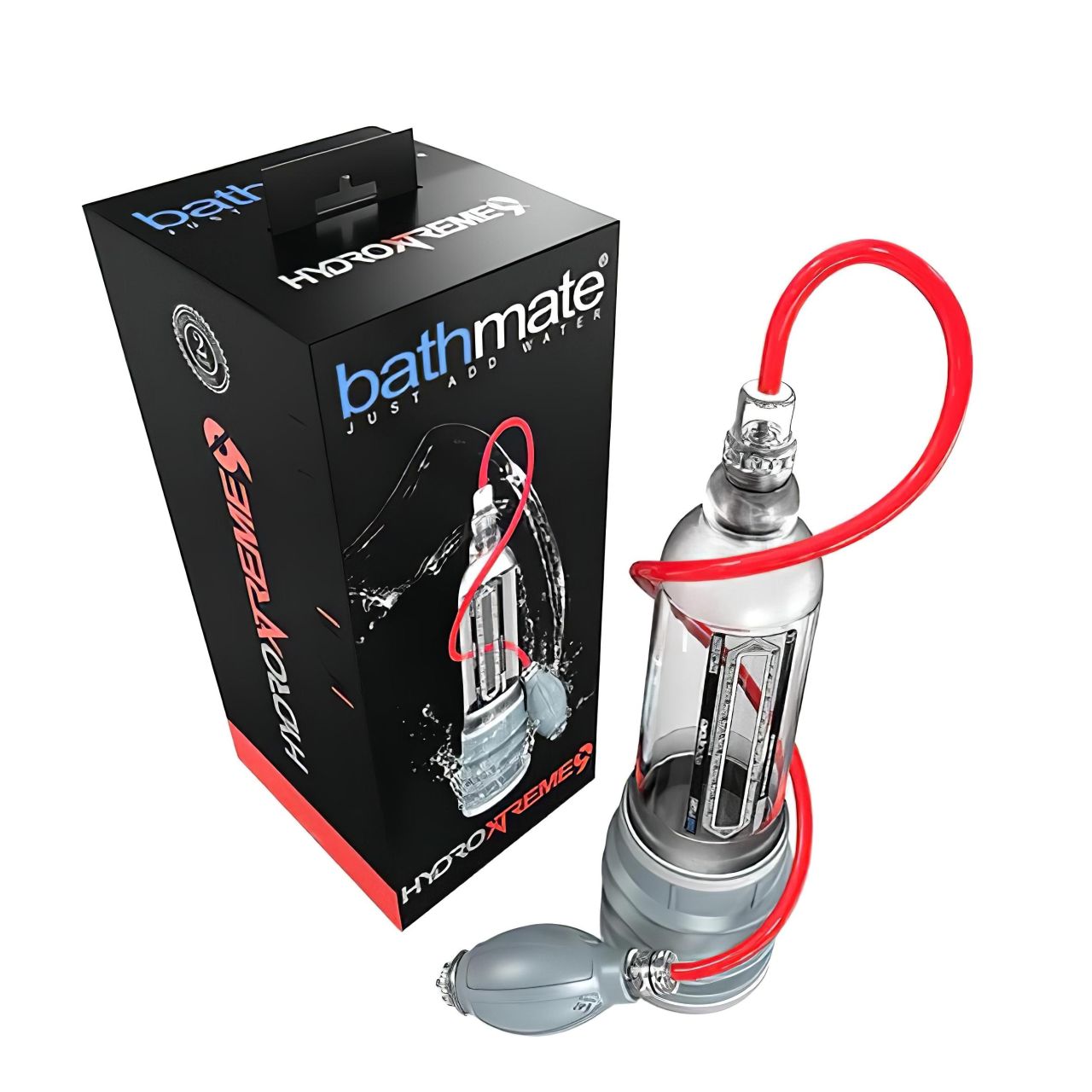 Bathmate HydroXtreme 9 - hidropumpa szett (átlátszó) Bathmate HydroXtreme 9 - hidropumpa szett (átlátszó)