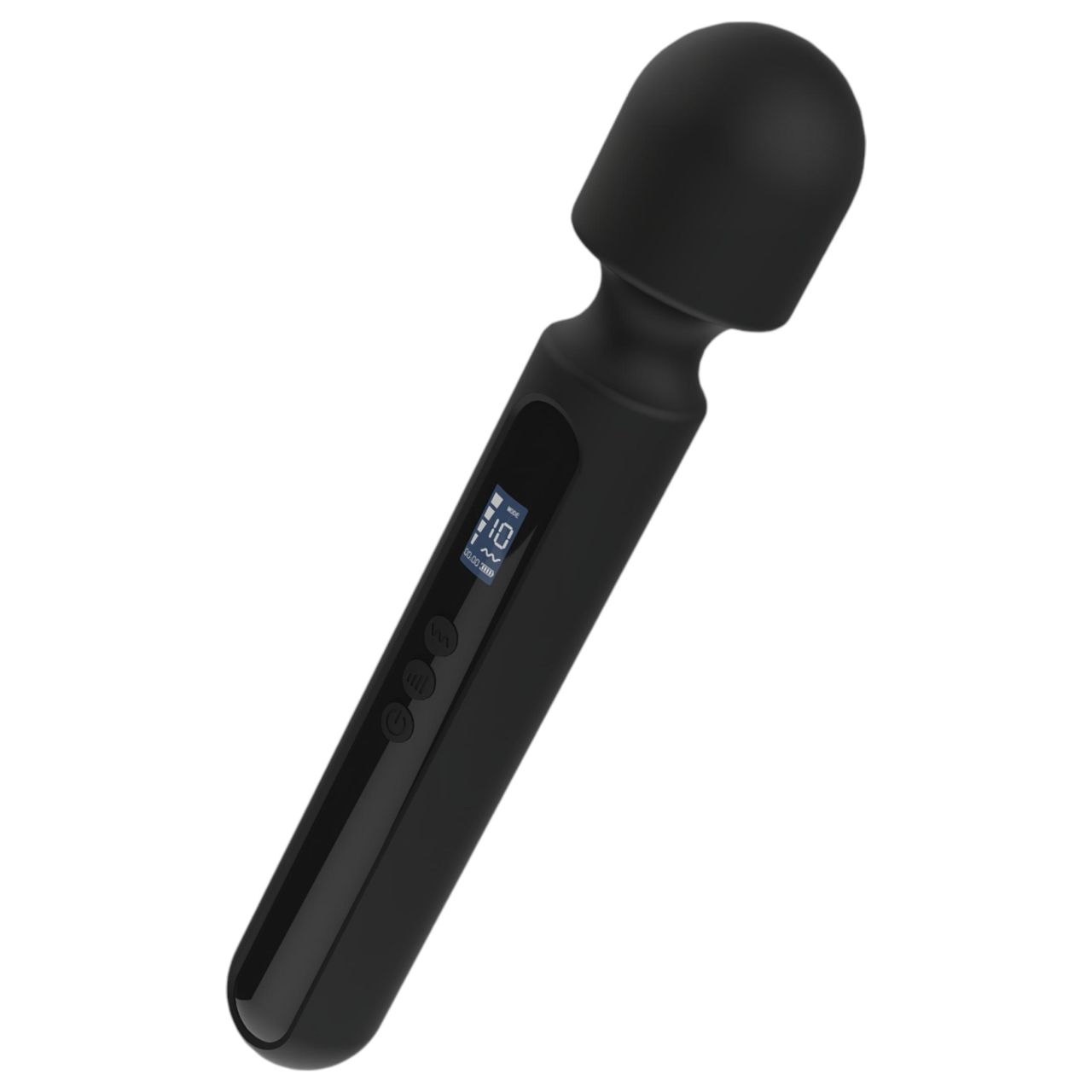 BLAQ - nagy digitális wand masszírozó vibrátor (fekete) BLAQ - nagy digitális wand masszírozó vibrátor (fekete)