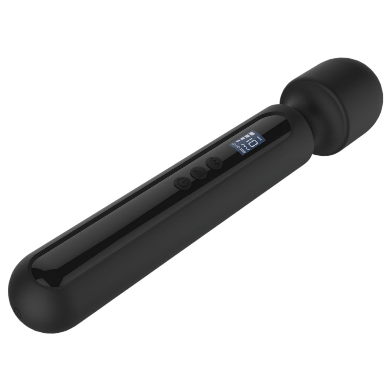BLAQ - nagy digitális wand masszírozó vibrátor (fekete) BLAQ - nagy digitális wand masszírozó vibrátor (fekete)