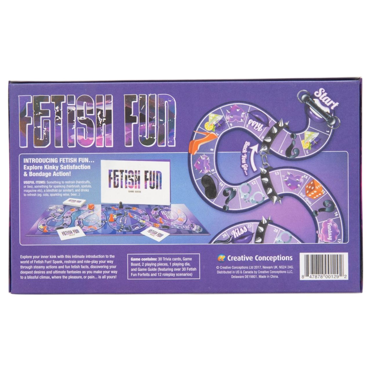 Fetish Fun - erotikus társasjáték pároknak (angol nyelvű) Fetish Fun - erotikus társasjáték pároknak (angol nyelvű)