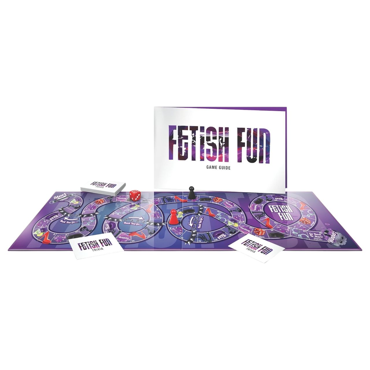 Fetish Fun - erotikus társasjáték pároknak (angol nyelvű) Fetish Fun - erotikus társasjáték pároknak (angol nyelvű)