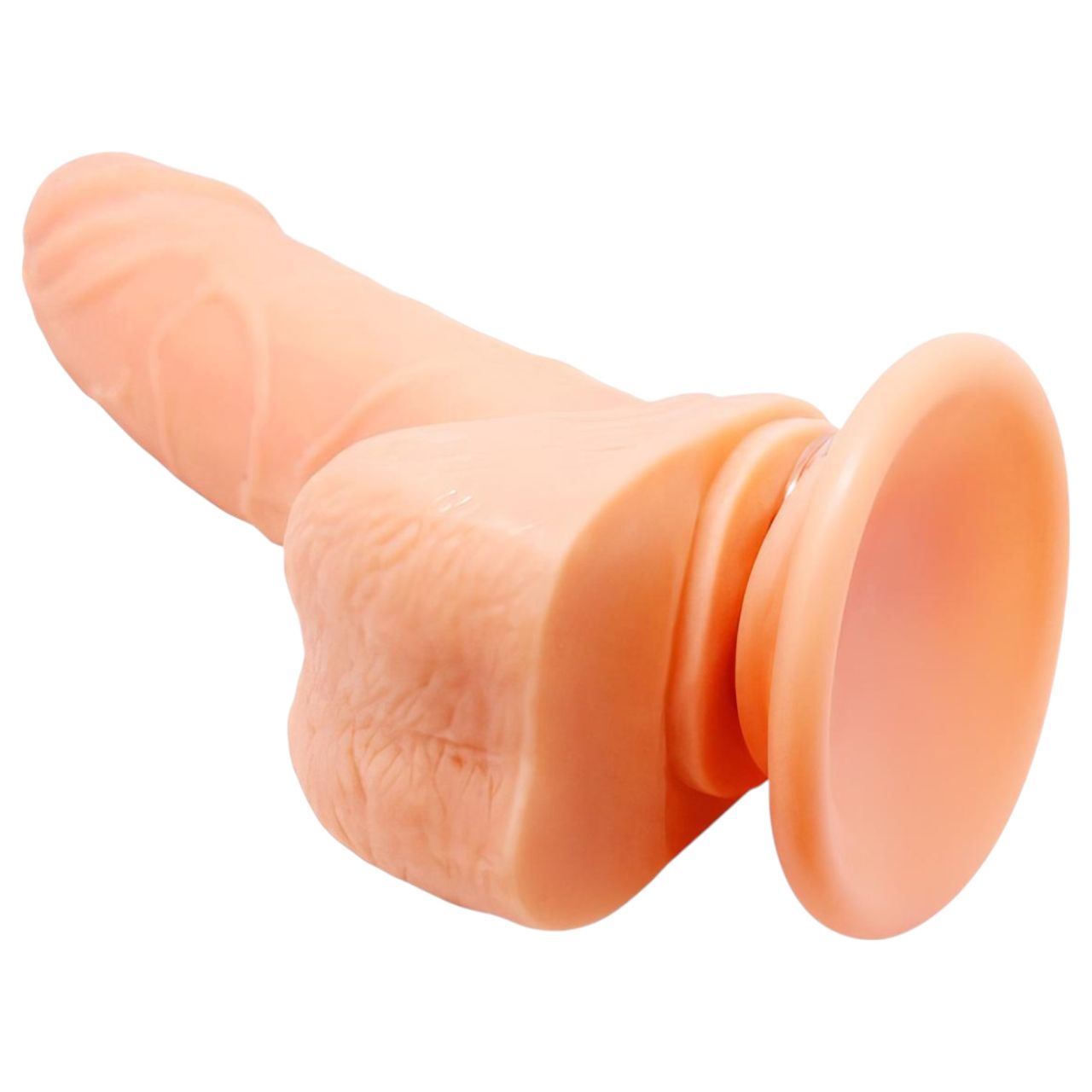 Baile Barbara Mark - élethű, forgó vibrátor - 15 cm (testszínű)