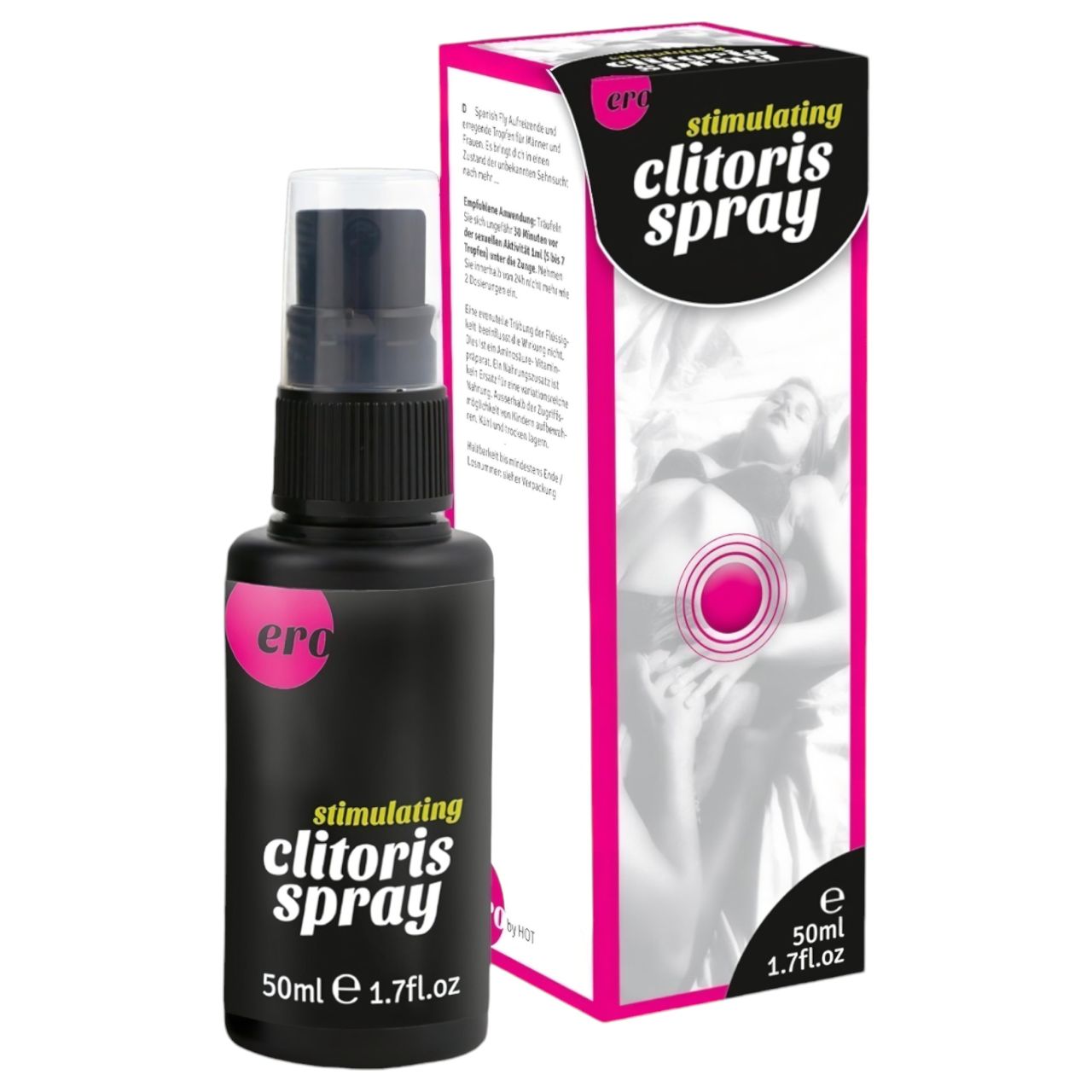 HOT Clitoris Spray - klitorisz stimuláló vágyfokozó (50 ml) HOT Clitoris Spray - klitorisz stimuláló vágyfokozó (50 ml)