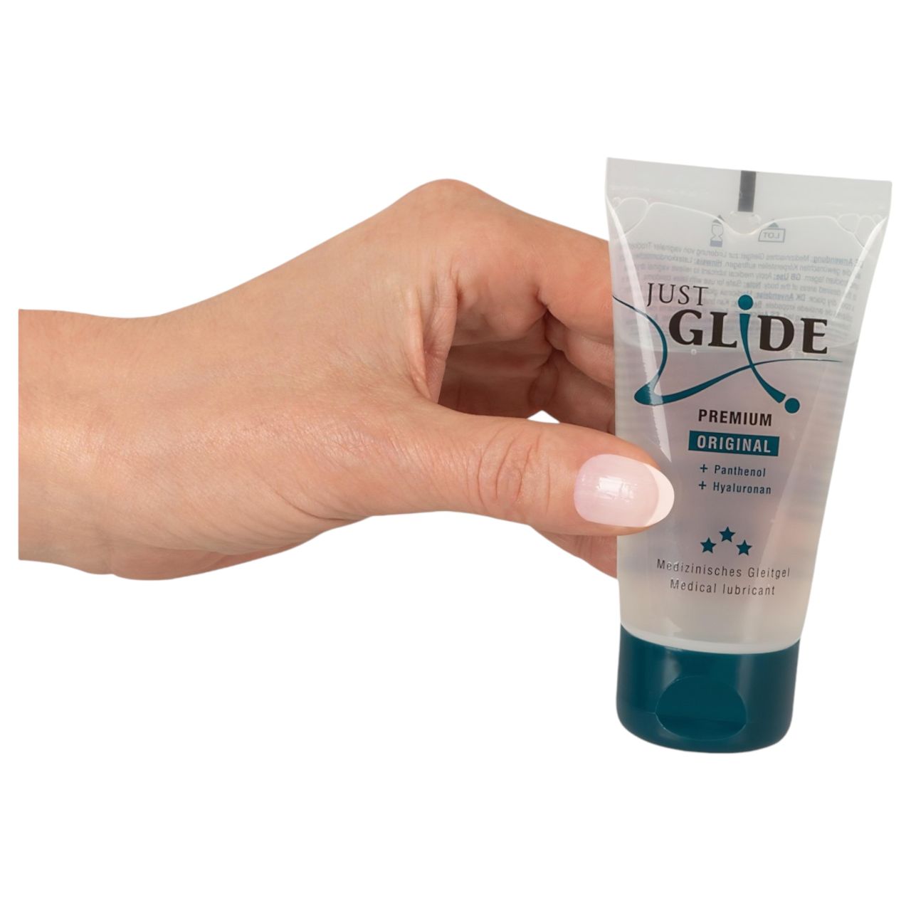 Just Glide Premium Original - vegán, vízbázisú síkosító (50 ml)