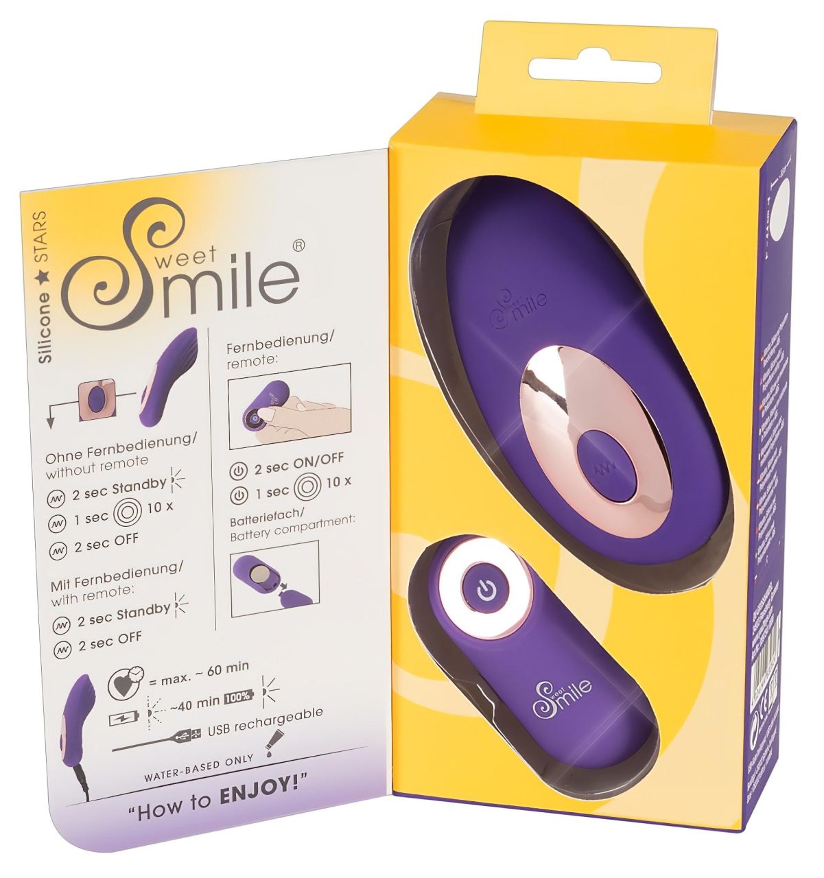SMILE Panty - hordható akkus, rádiós csikló vibrátor (lila) SMILE Panty - hordható akkus, rádiós csikló vibrátor (lila)