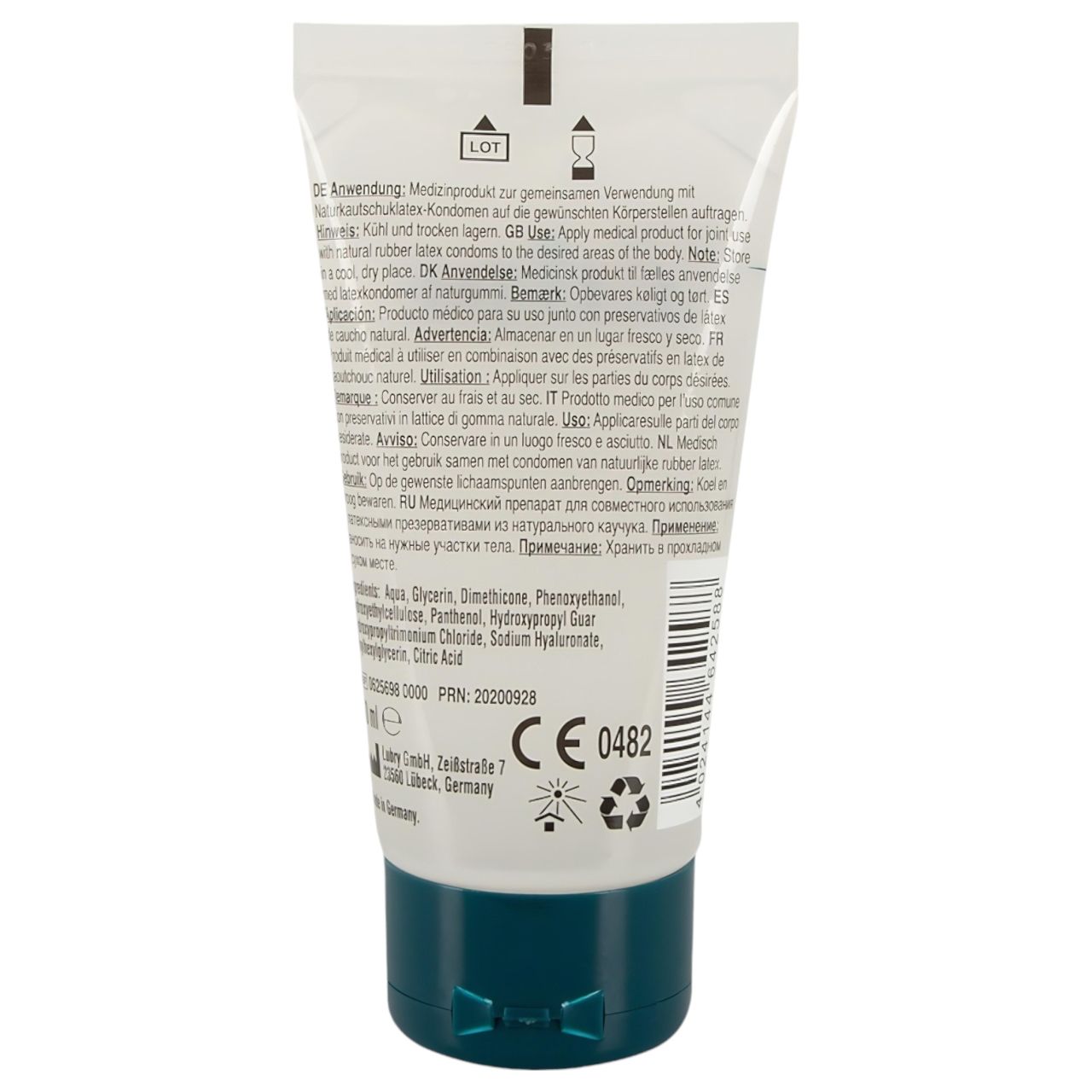 Just Glide Premium Anal - tápláló anál síkosító (50 ml)