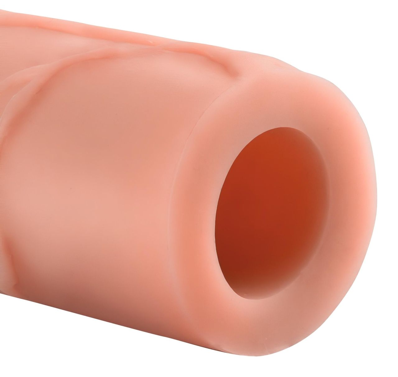 Pipedream - X-TENSION Mega 1 - élethű péniszköpeny (17,7 cm, testszínű)