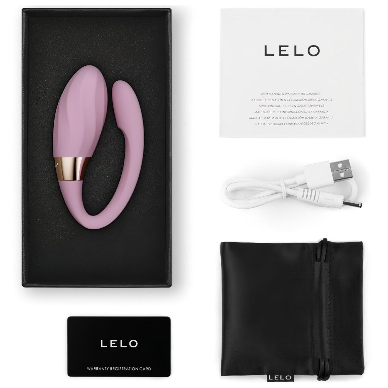 LELO Tiani Twist - App-vezérelt párvibrátor (pink)