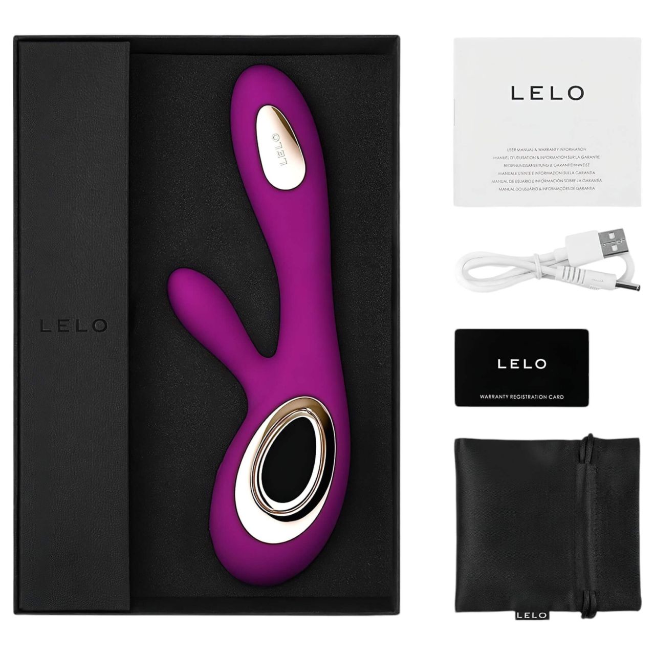 LELO Soraya Wave - akkus, csiklókaros, bólogató vibrátor (lila) LELO Soraya Wave - akkus, csiklókaros, bólogató vibrátor (lila)