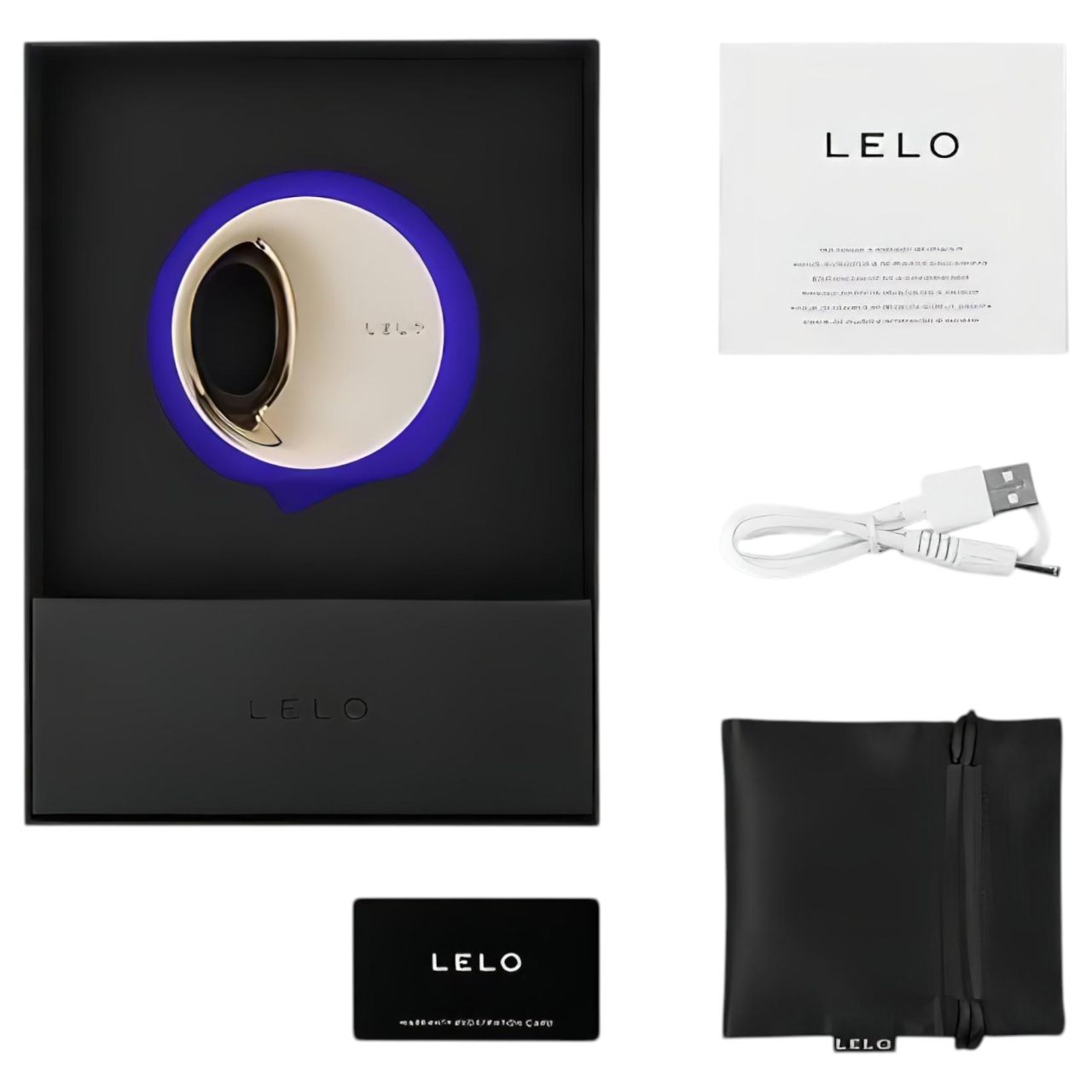 LELO Ora 3 - orálszex szimulátor és csikló vibrátor (kék)