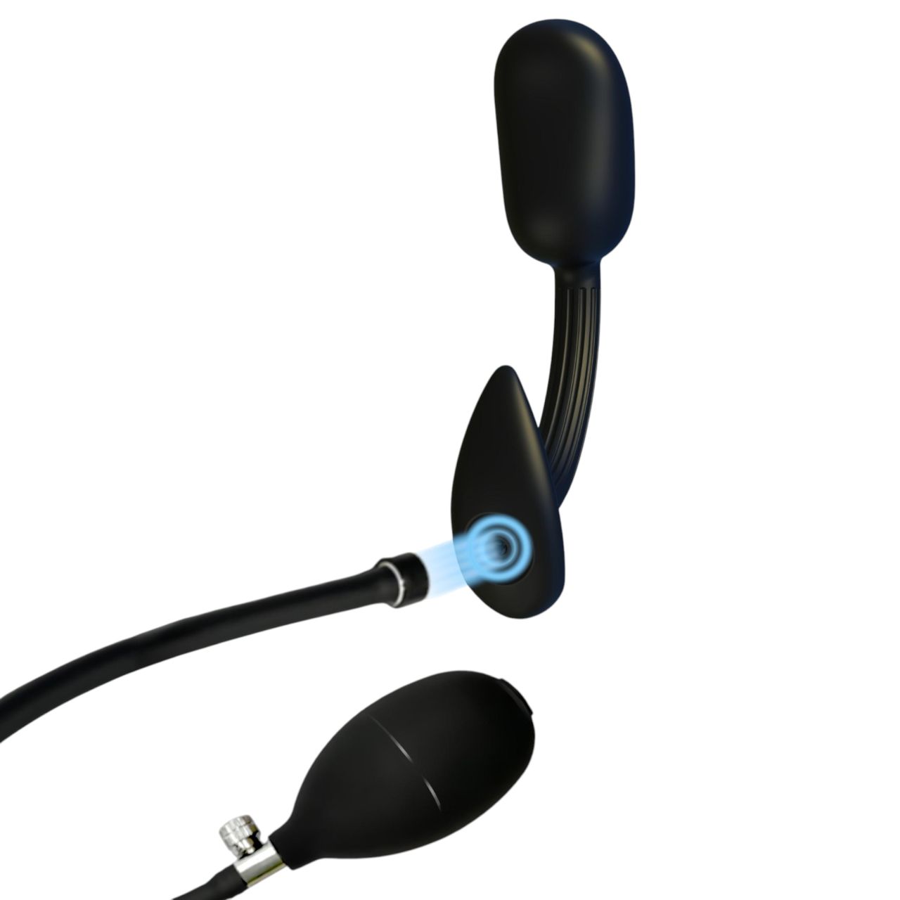 Kangvo - mágneses prosztata masszírozó anál plug görgőgolyóval (fekete) Kangvo - mágneses prosztata masszírozó anál plug görgőgolyóval (fekete)