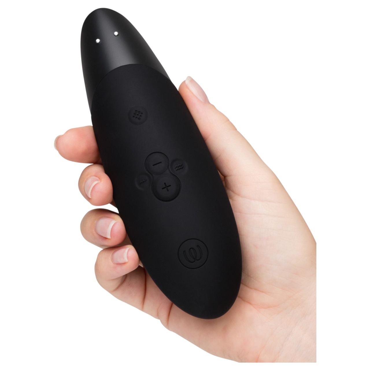 Womanizer Enhance 2in1 léghullámos csiklószívó + vibrátor (fekete)