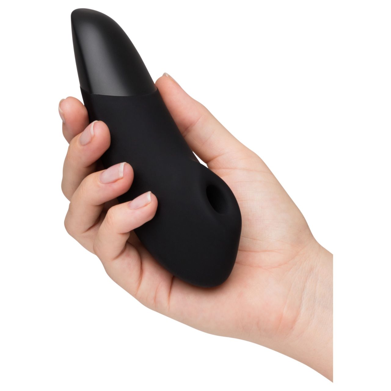 Womanizer Enhance 2in1 léghullámos csiklószívó + vibrátor (fekete)