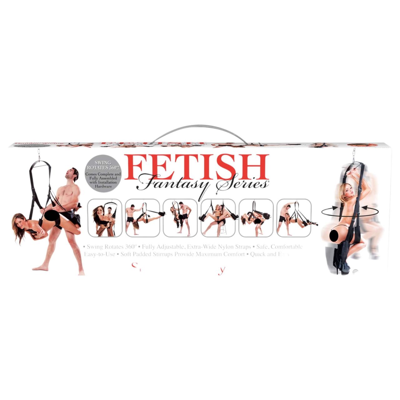 Pipedream - Fetish Fantasy - szexhinta 360 fokos forgással (fekete) Pipedream - Fetish Fantasy - szexhinta 360 fokos forgással (fekete)