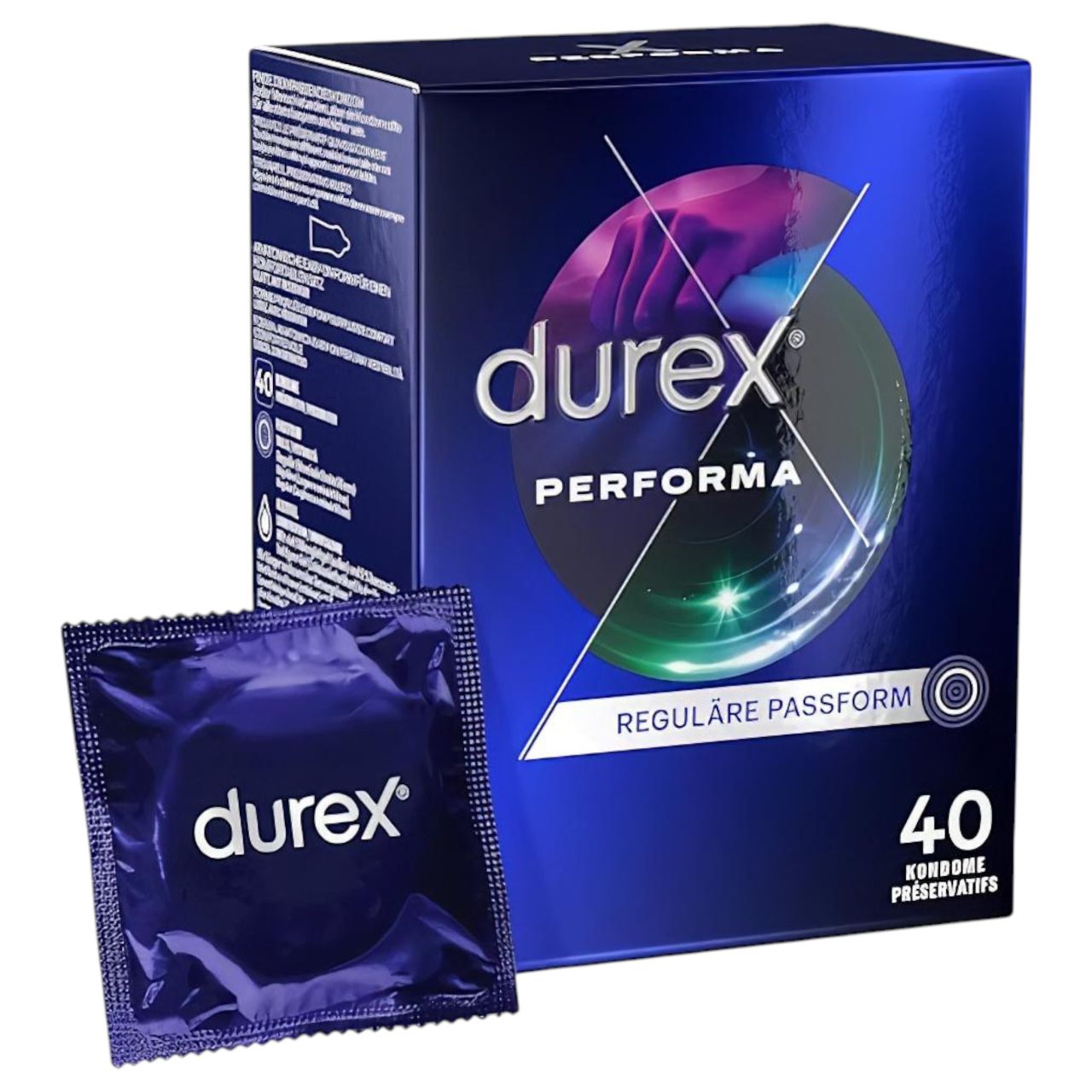 / Durex Performa - késleltető óvszer (40 db) / Durex Performa - késleltető óvszer (40 db)