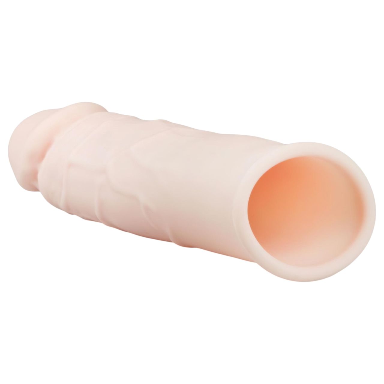 EasyToys - Flesh - hosszabbító péniszköpeny - 18 cm (testszínű)