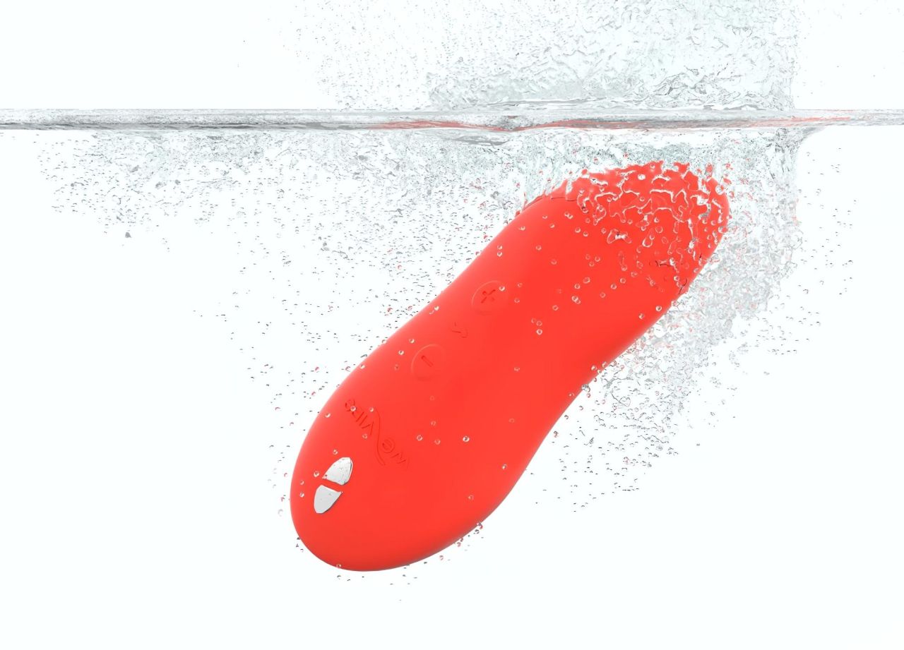 We-Vibe Touch X - akkus, vízálló csikló vibrátor (korall)