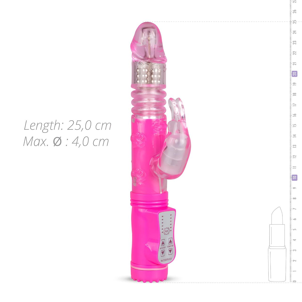 EasyToys Bunny - lökő vibrátor (pink) EasyToys Bunny - lökő vibrátor (pink)