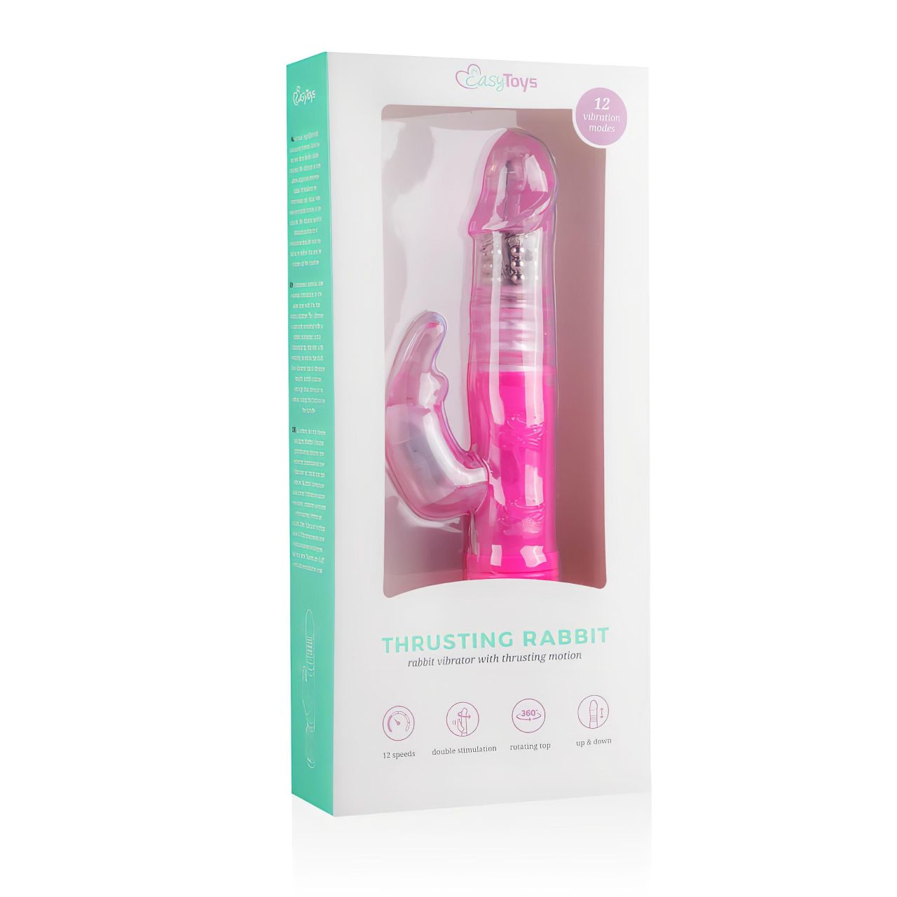 EasyToys Bunny - lökő vibrátor (pink) EasyToys Bunny - lökő vibrátor (pink)