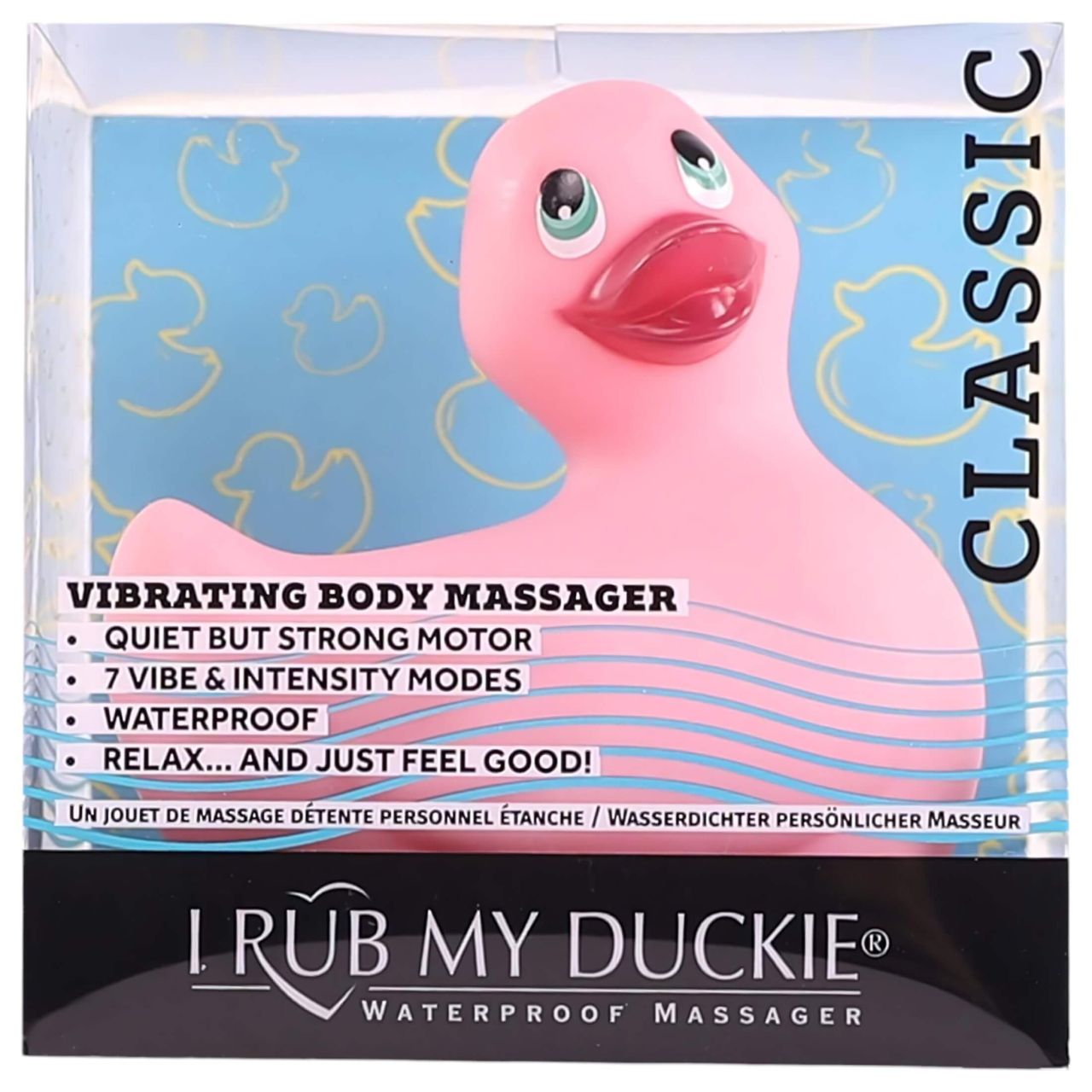 My Duckie 2.0 - vízálló csikló vibrátor (pink)