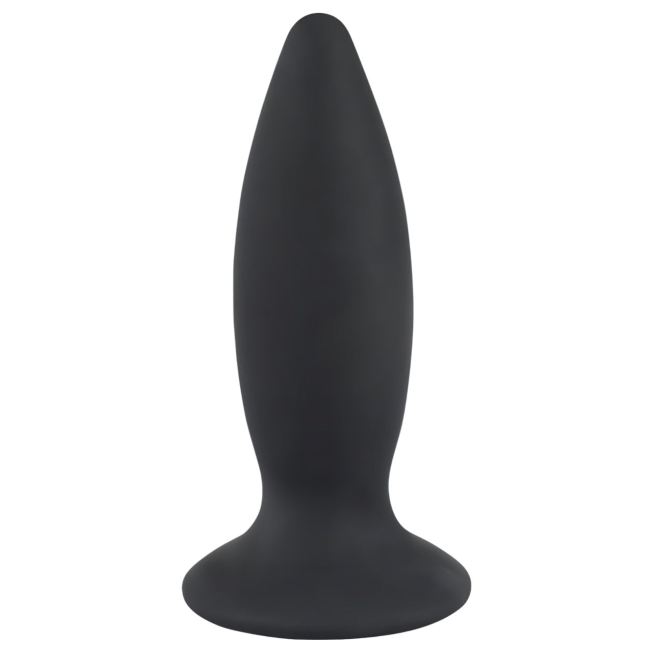 Black Velvets S - akkus, kezdő anál vibrátor - kicsi (fekete)