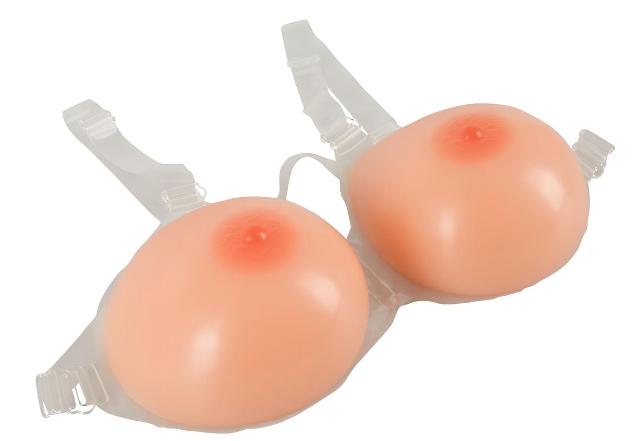 Cottelli - szilikon push-up felcsatolható mellek (2 × 1200 g) Cottelli - szilikon push-up felcsatolható mellek (2 × 1200 g)
