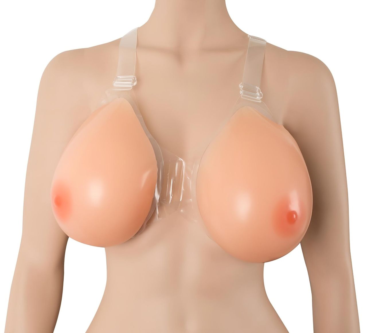 Cottelli - szilikon push-up felcsatolható mellek (2 × 1200 g) Cottelli - szilikon push-up felcsatolható mellek (2 × 1200 g)