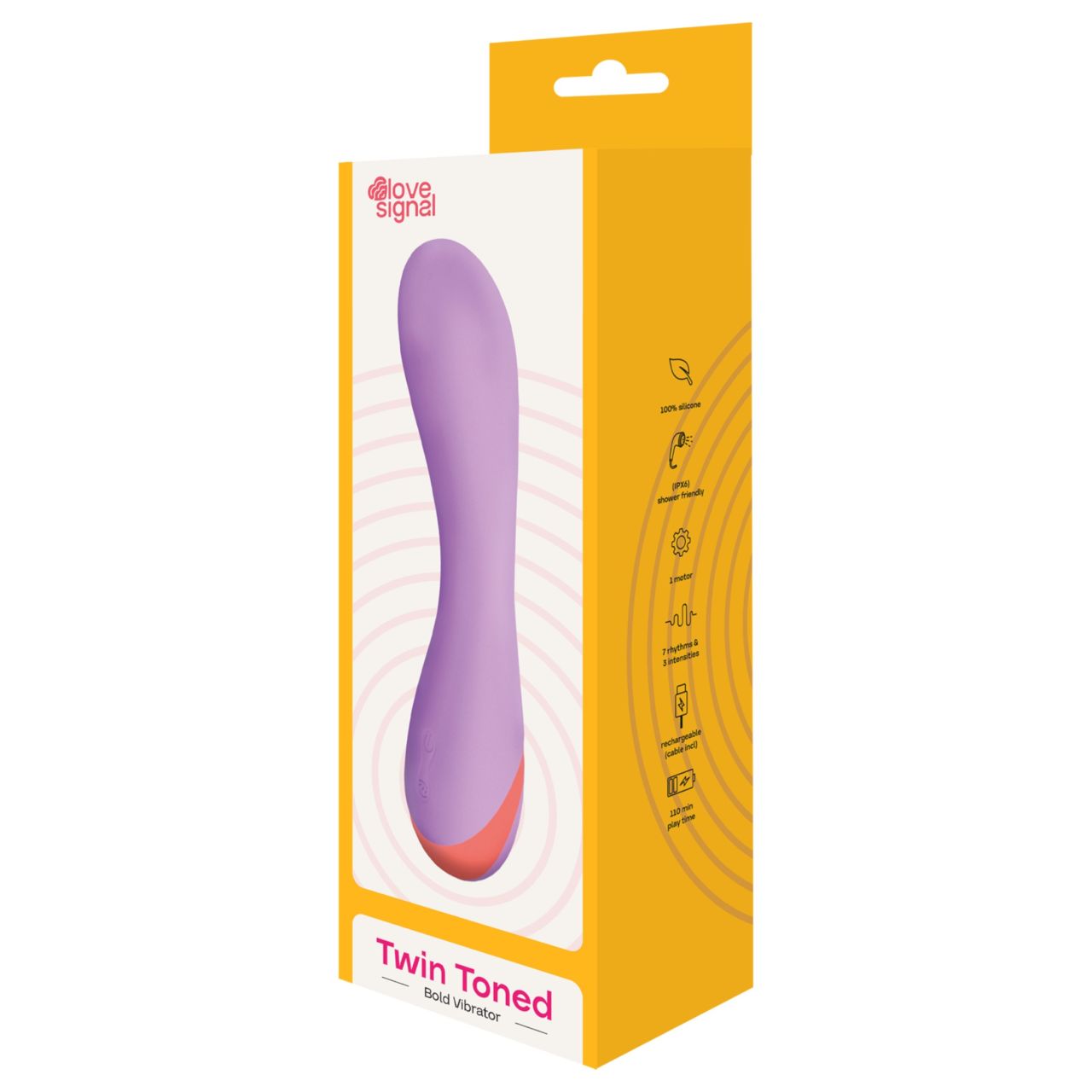 Dreamtoys Love Signal - G-pont vibrátor (lila)