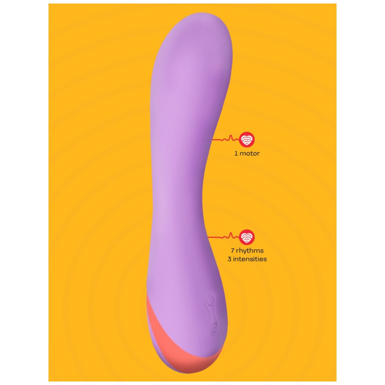 Dreamtoys Love Signal - G-pont vibrátor (lila)