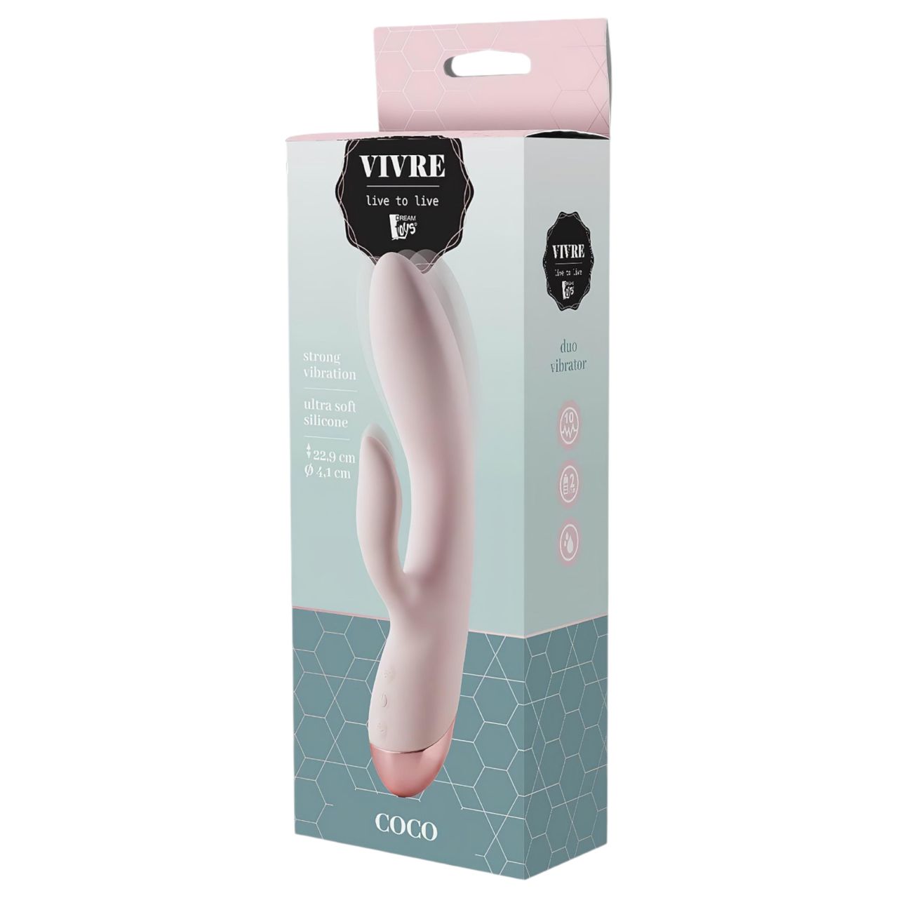 Vivre Coco - akkus, csiklókaros vibrátor (pink) Vivre Coco - akkus, csiklókaros vibrátor (pink)