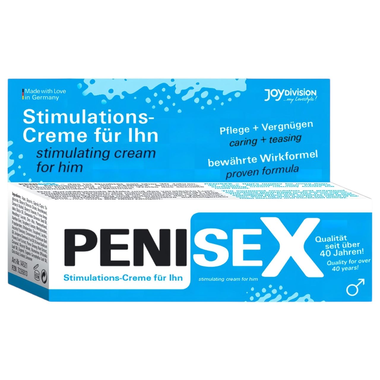 PENISEX - stimuláló krém férfiaknak (50 ml) PENISEX - stimuláló krém férfiaknak (50 ml)