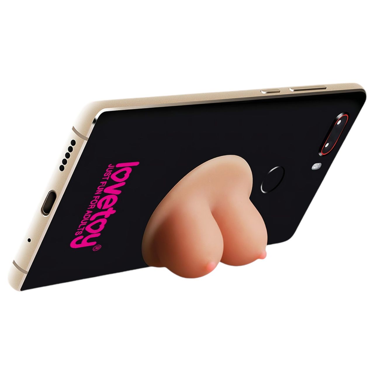 Lovetoy - tapadókorongos telefontartó - cicis (testszínű) Lovetoy - tapadókorongos telefontartó - cicis (testszínű)