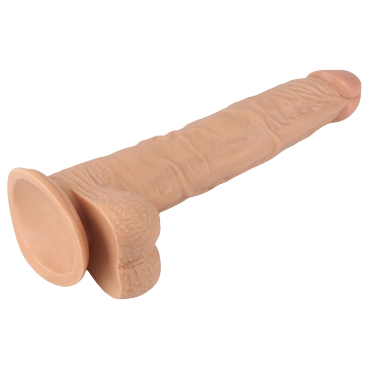 Lovetoy Real Extreme - tapadókorongos dildó - 24 cm