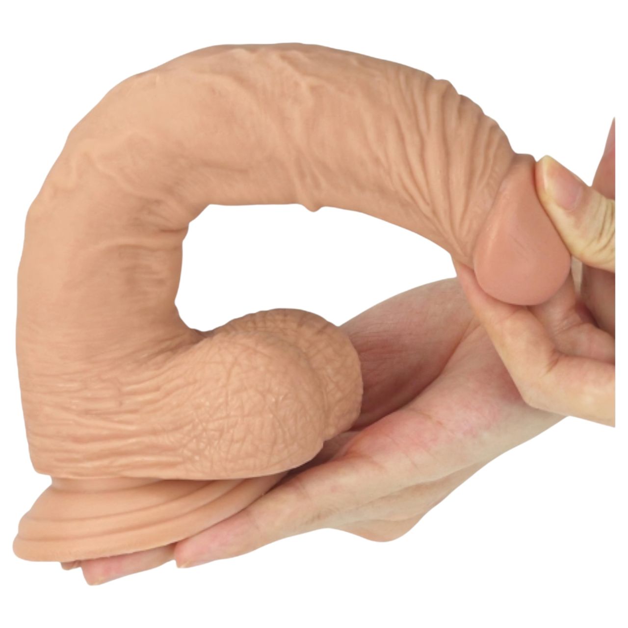Lovetoy Real Extreme - tapadókorongos dildó - 24 cm