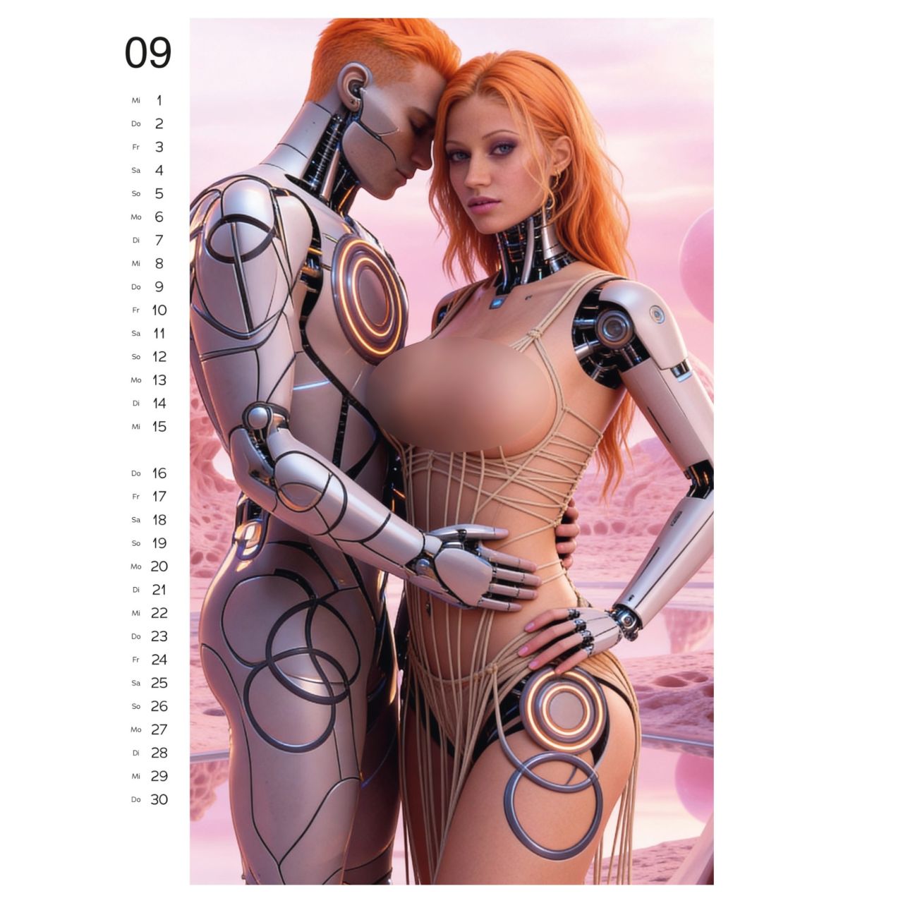 Wild Fantasy 2027 - erotikus falinaptár (1 db)