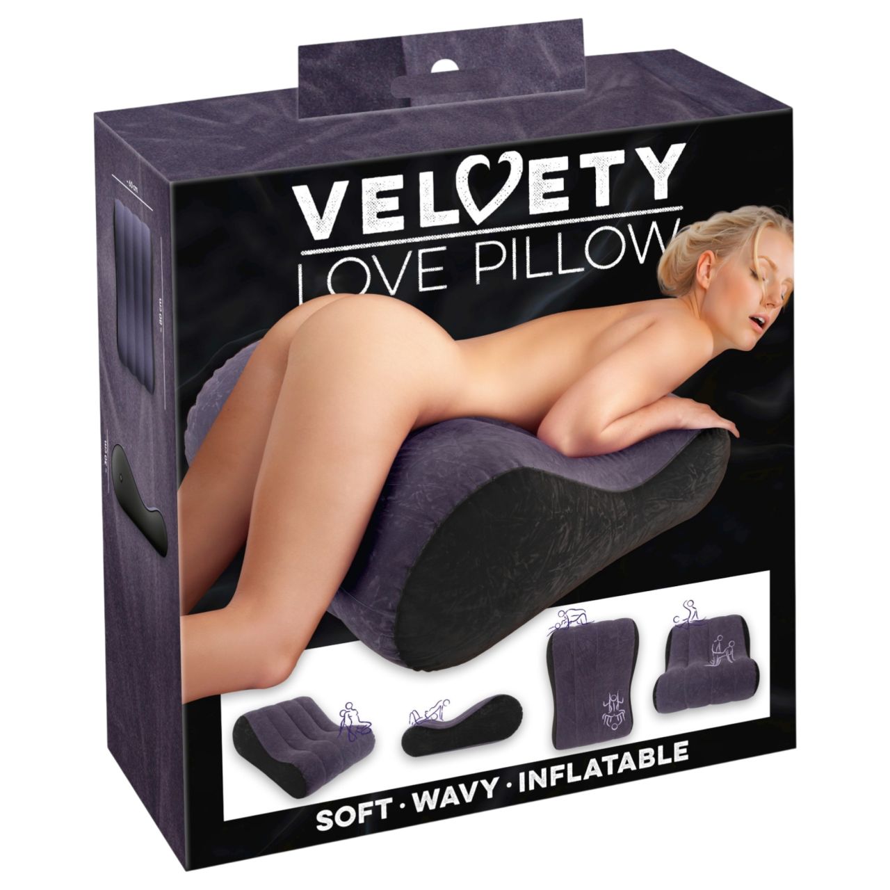 You2Toys - felfújható szexpárna (kék)