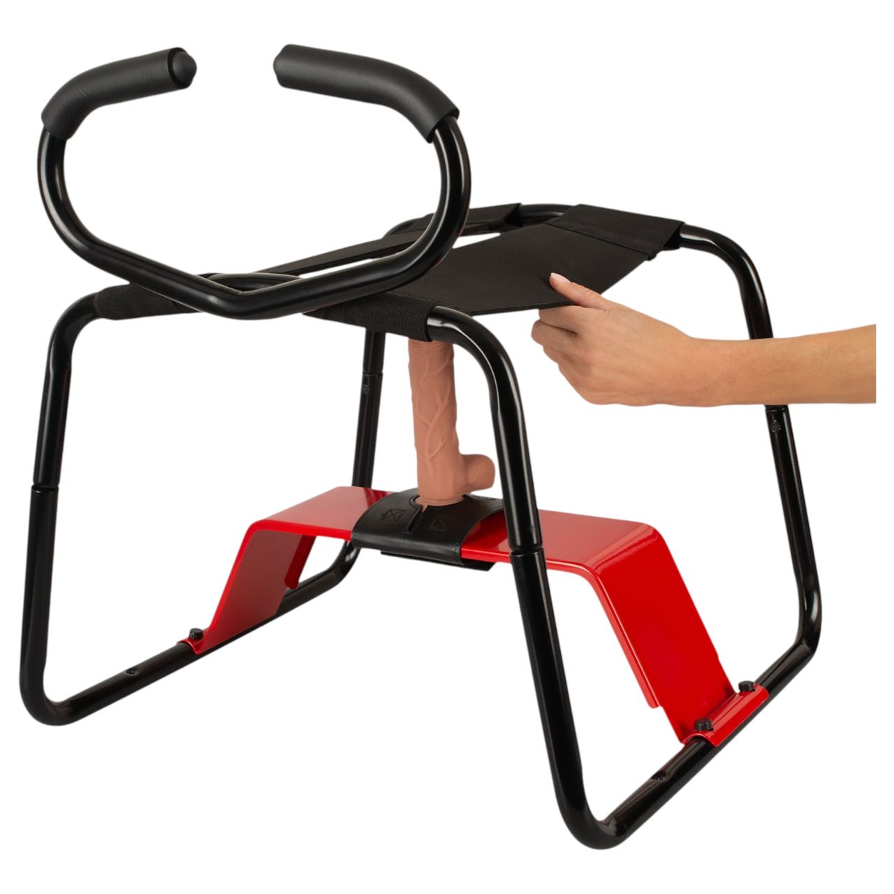 THE BANGER - Ultimate Sex Stool szexszék élethű dildóval (fekete) THE BANGER - Ultimate Sex Stool szexszék élethű dildóval (fekete)