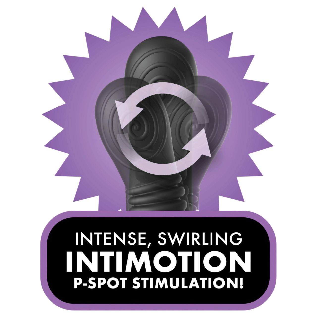 Anal Fantasy Ass-Gasm IntiMotion - anál- és prosztatavibrátor (fekete) Anal Fantasy Ass-Gasm IntiMotion - anál- és prosztatavibrátor (fekete)