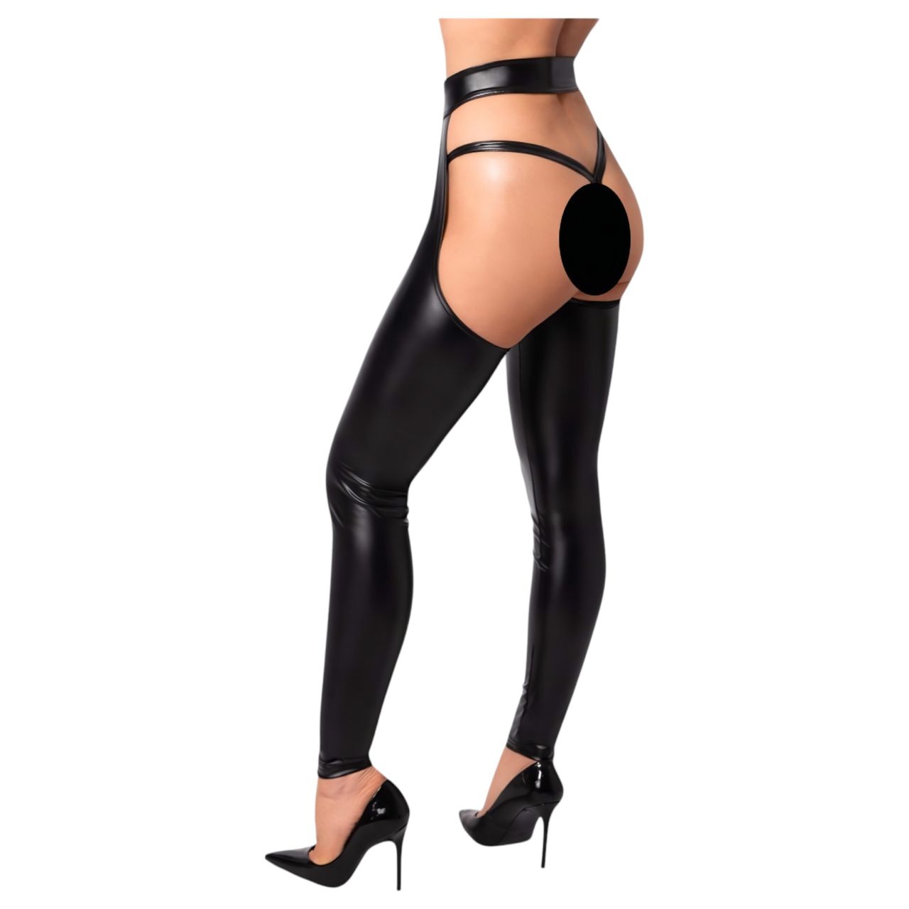 / Noir - fényes harisnya - chaps (fekete) / Noir - fényes harisnya - chaps (fekete)