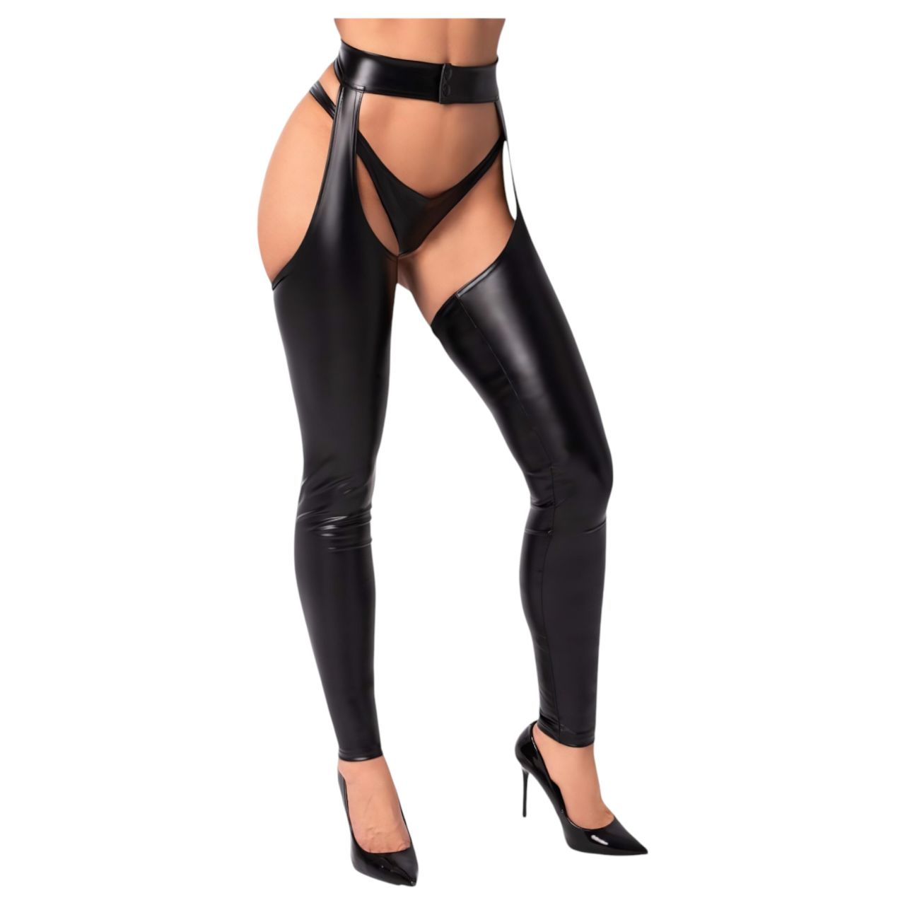 / Noir - fényes harisnya - chaps (fekete) / Noir - fényes harisnya - chaps (fekete)