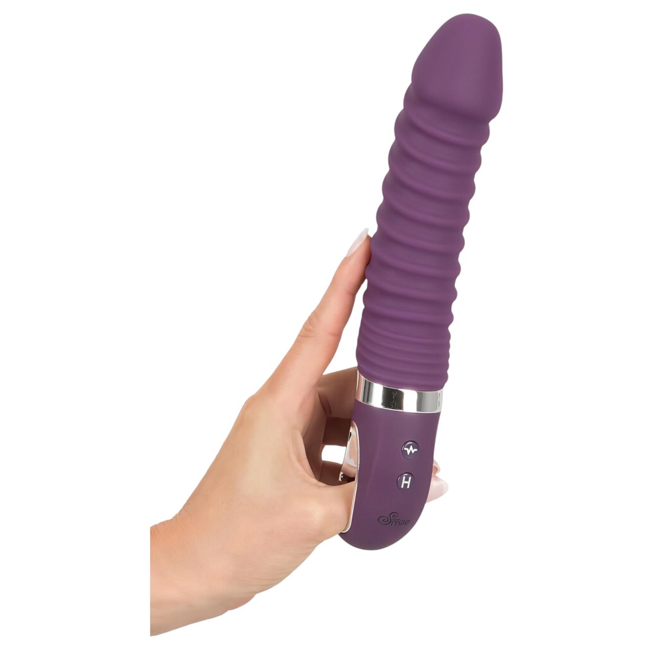 SMILE Soft - akkus, melegítő vibrátor (lila) SMILE Soft - akkus, melegítő vibrátor (lila)