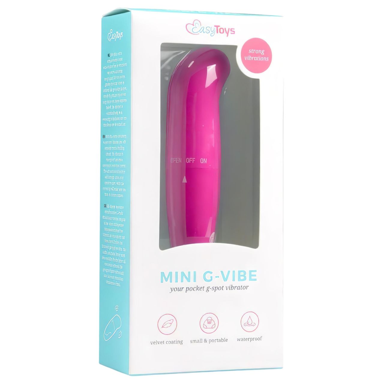 EasyToys Mini G-Vibe - G-pont vibrátor (pink) EasyToys Mini G-Vibe - G-pont vibrátor (pink)