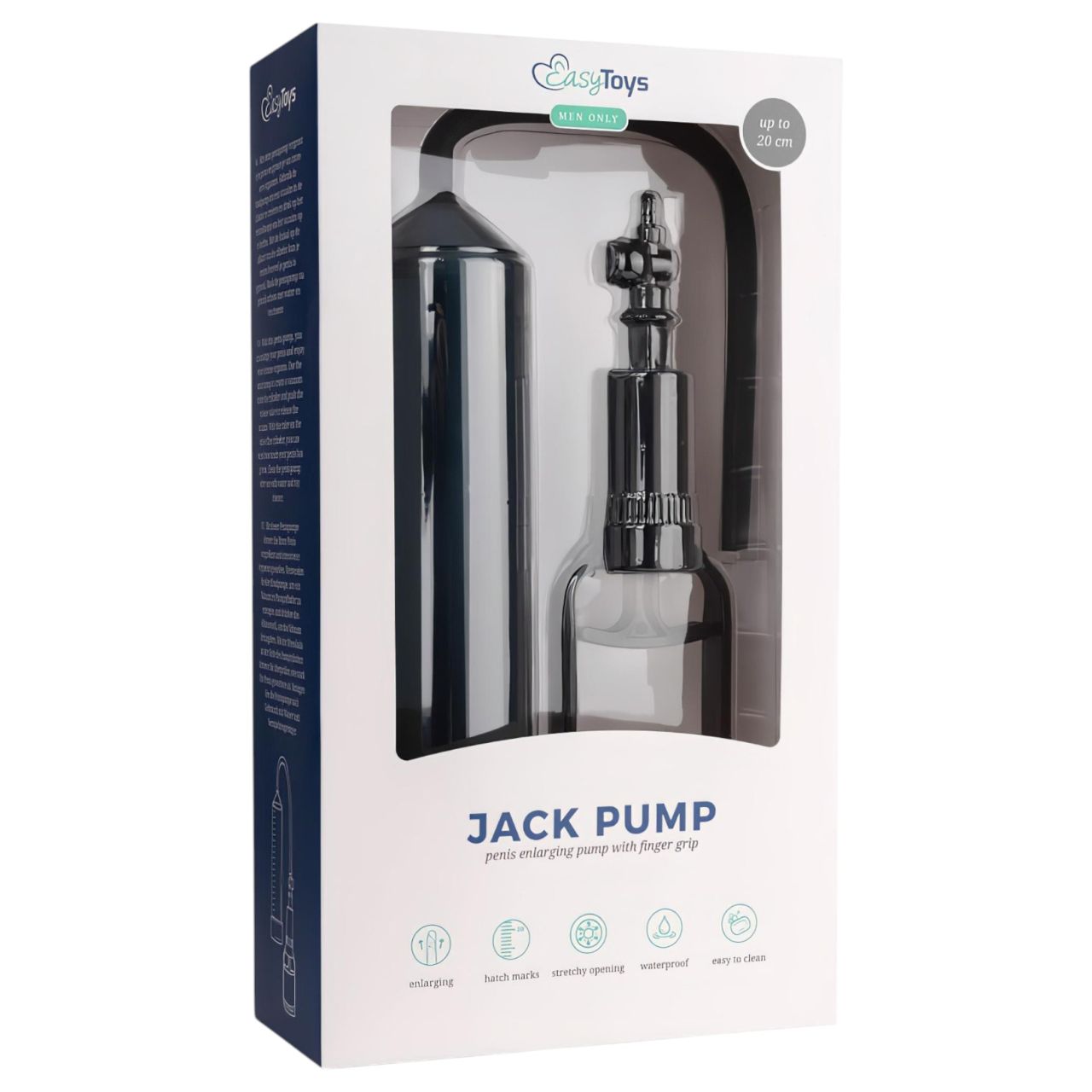 EasyToys Finger Grip - péniszpumpa (fekete)