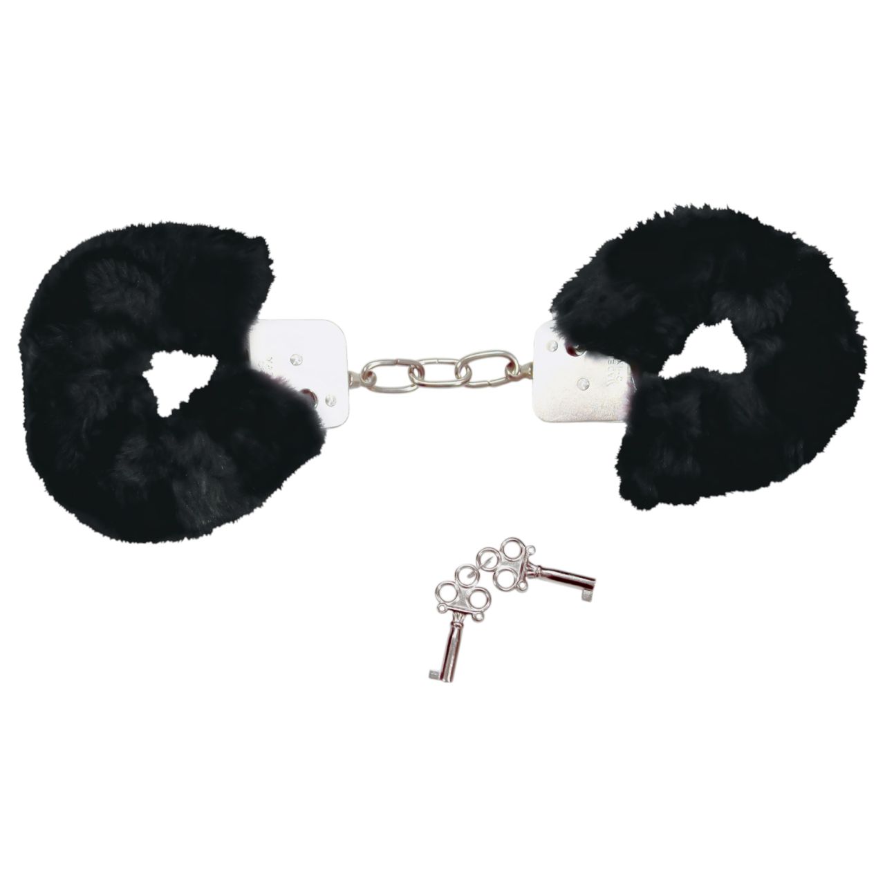 Bad Kitty - Plüss bilincs (fekete) Bad Kitty - Plüss bilincs (fekete)