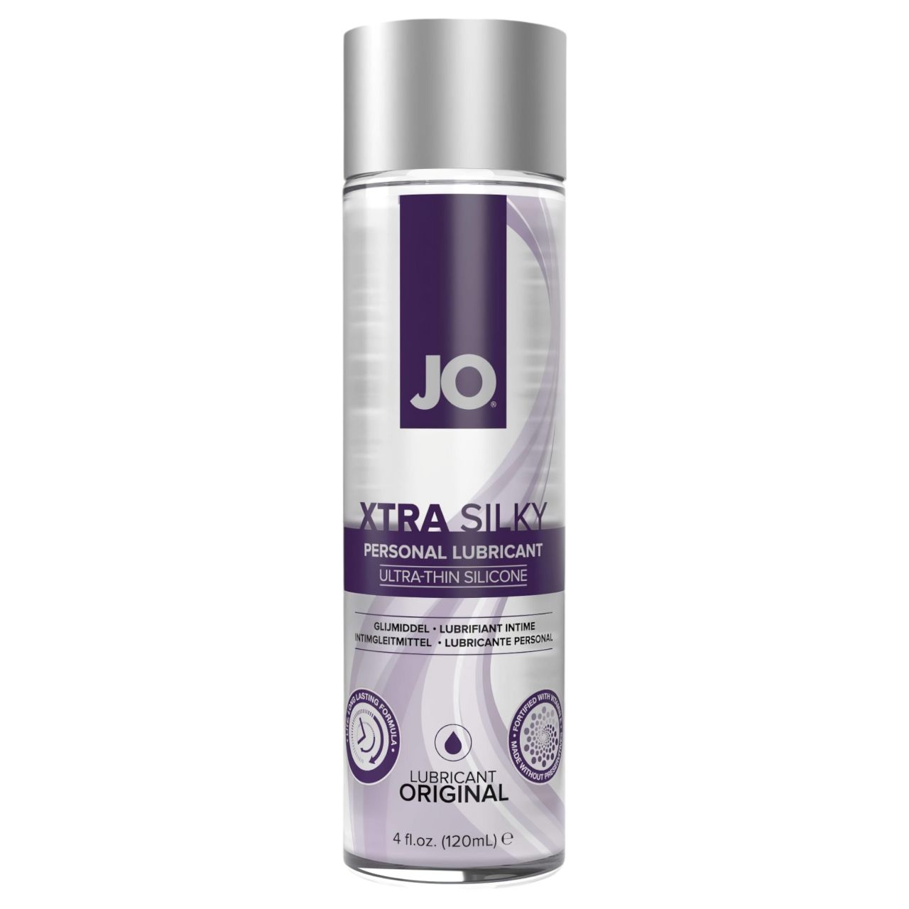 System JO Xtra Silky - szilikonos síkosító E-Vitaminnal (120 ml) System JO Xtra Silky - szilikonos síkosító E-Vitaminnal (120 ml)