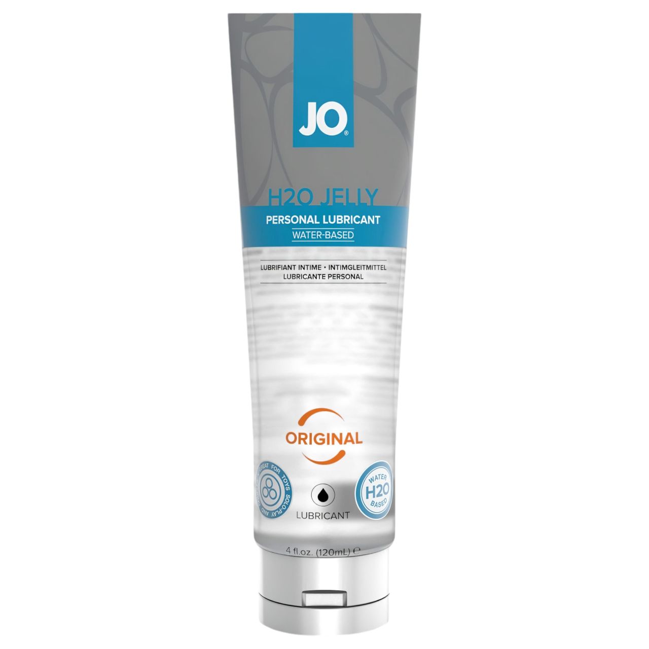 System JO - H2O Jelly Original - sűrű vízbázisú síkosító (120 ml) System JO - H2O Jelly Original - sűrű vízbázisú síkosító (120 ml)
