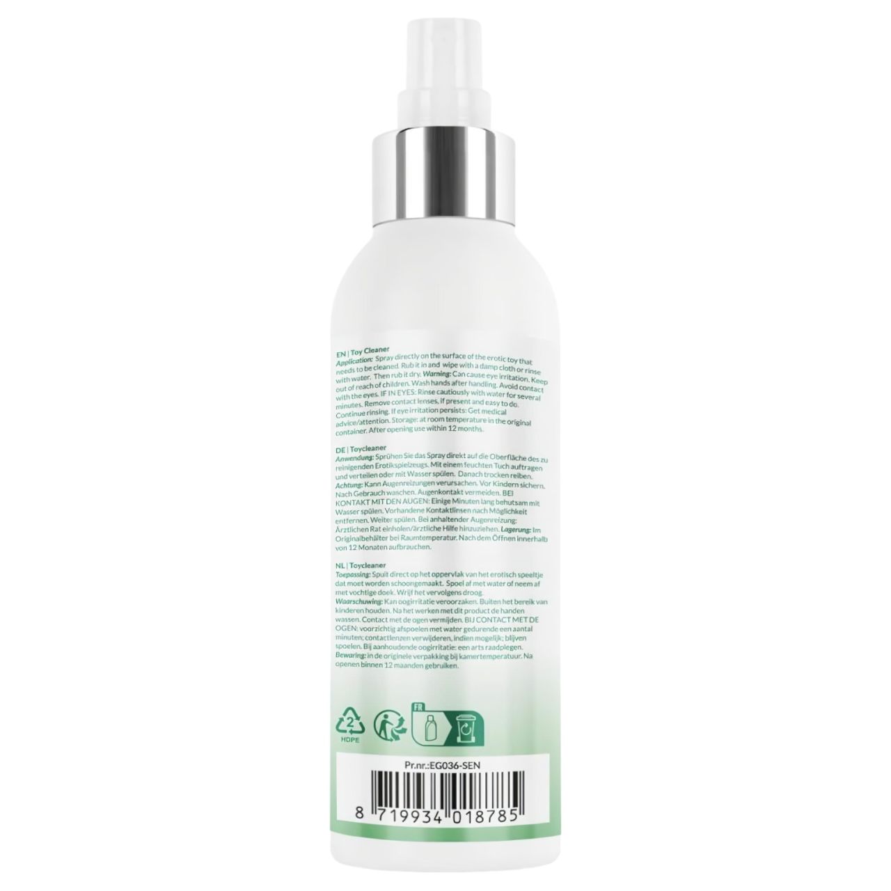 EasyGlide Sensitive - fertőtlenítő és tisztító spray (150 ml)