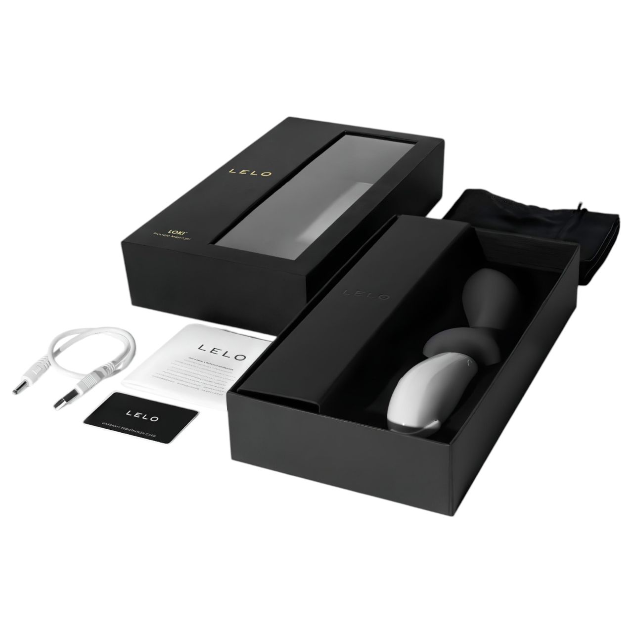 LELO Loki - vízálló prosztata vibrátor (fekete) LELO Loki - vízálló prosztata vibrátor (fekete)