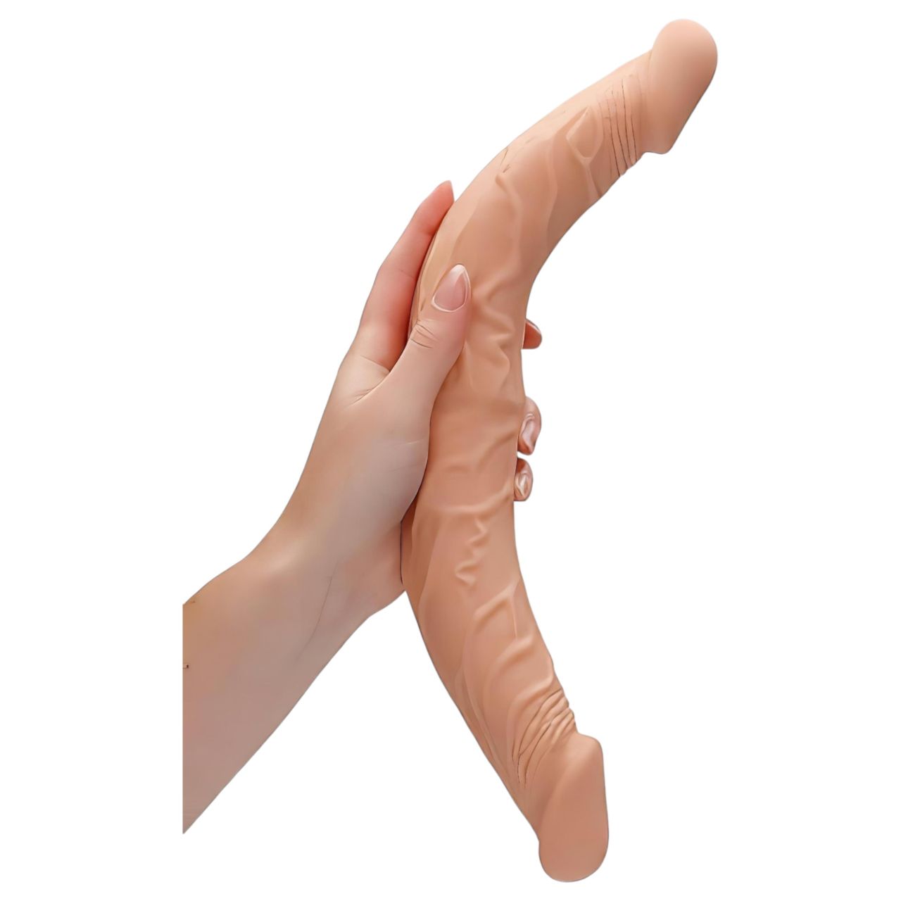 RealRock Double Dong 14 - dupla dildó (36 cm, testszínű) RealRock Double Dong 14 - dupla dildó (36 cm, testszínű)